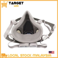 3M 6200 7 in 1 Half Face Gas Mask Suit Industry Painting Spraying 6200 N95 PM2.5 Selamat Anti Dust R