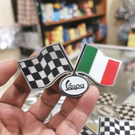 LAYAR Emblem flag Vespa Racer Racing Front Screen Italy flag