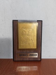 1995年 Michael Jordan MJ 23KT 23K金 鍍金 麥可 喬丹 金雕卡