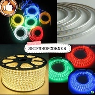 5050 waterproof 220v led strip hose - Blue