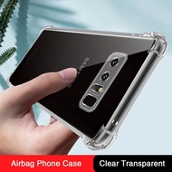Transparent Silicone Phone Case for Samsung Galaxy Note9 Note8 Note 9 8 Funda Airbag Shockproof High Quality Soft Cover