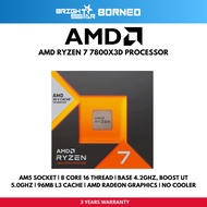AMD Ryzen 7 7800X3D 4.2GHz AM5 Processor - TRAY