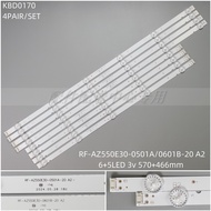 8 Items * 55E388G 55M9 RF-AZ550E30-0501A 0601B 55UJ6200 LC550EGJ