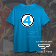 Fantastic 4 Classic Logo Customized Shirt Marvel Unisex Comics Premium Shades&Prints X-Men Spiderman