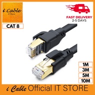 Cat8 S/FTP Ethernet LAN Cable | Ultra High Speed 40Gbps RJ45 Network Cable for Router / PC / Laptop 