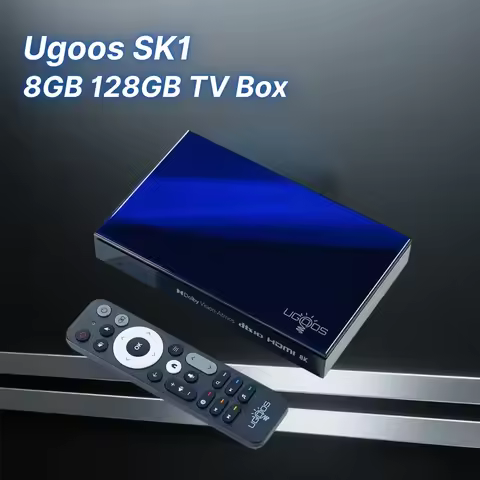 Ugoos SK1 Smart TV Box Android 11 Amlogic S928X-K 8GB 128GB Wifi6 BT5.2 Set Top Box 8K Media Player