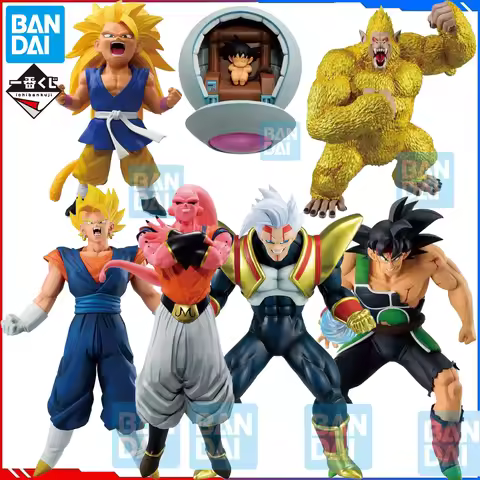 100% in Stock Original Bandai Spirits Ichiban Kuji Dragon Ball GT Golden Oozaru Son Goku SSJ3 Super 