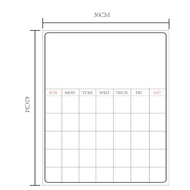A4&A3 Whiteboard/ Monthly Planner Magnetic Message Board/Magnet Fridge Planner