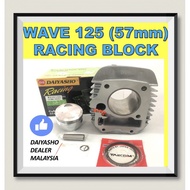 Honda WAVE 125 RACING BLOCK 57MM DAIYASHO BLOCK 57MM WAVE125 57MM RACING BLOCK SET DAIYASHO WAVE125 