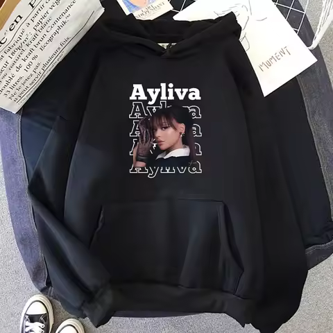 Ayliva Singer Hoodie Sweet Sweatshirt Fleece Graphic Printing Clothing Women/men Aldult Sudaderas Co