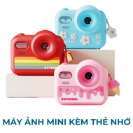 Máy ảnh cho bé trai bé gái chụp hình mini kèm thẻ nhớ Zoyzoii Kids Camera E28