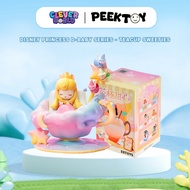 Blind Box Disney Princess Teacup Sweetie 52TOYs, Snow White Mini Doll Model, Mermaid Clever Box