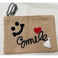 Smiley Clutch / pouch