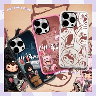 HIRONO PRINCE LITTLE HARE POP MA Bumper Clear Case Casing for iPhone 17 PRO MAX 17 AIR 16 PRO MAX 16