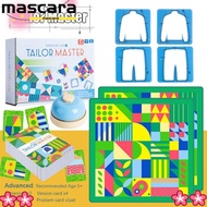 MARA Color Shape Matching Toy, Cognitive Game 2-person Game Tailor Master Battle Game, Fun Improve F