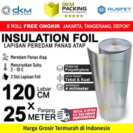 PROMO / TERMURAH Bubble Insulation Alumunium Foil Wrap Peredam Panas