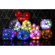 Pillow BT21 BTS Unofficial LED Shooky Tata Koya Chimmy RJ Cooky Mang K-POP Uk 40cm Label SNI
