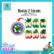 [SALE] 0043-32 BONSAI 2 COLORS / ARTIFICIAL BONSAI / PLASTIC BONSAI / HOME DECOR BONSAI PLANT