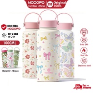 MODOFO1000ML Siri Rama-rama Tumbler Thermos Bottle Stainless Steel Water Bottle Aquaflask Botol Air 
