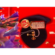 Subang emas berat 1.09 gram emas 916 tulen