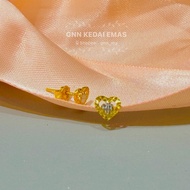 EMAS 375 SUBANG LOVE 375 GOLD EARRING S129