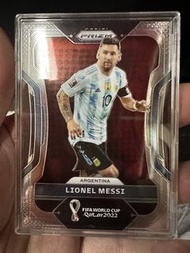 2022 World Cup Panini Prizm 閃卡 Lionel Messi