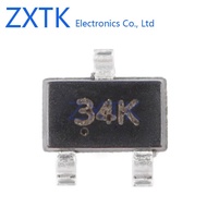 NEW IC CHIP 20pcs/lot 34K CJ3134KW SOT-323  CJ3134KDW SOT-363  N-channel 20V 750mA MOSFET field-effe