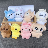 Kpop Idol Stray Kids Cute Cartoon Character Skzoo Fanmade Plush Doll Stuffed Toys 10cm