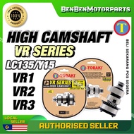 TOBAKI VR SERIES RACING HIGH CAMSHAFT LC135 / Y15ZR Y15 Y15Z [VR1 VR2 VR3] Chilled Cast Iron Cam Sha