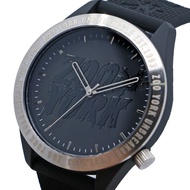 ☬ ● ▤ Zoo York Black Silicone Analog Watch ZY-2009G-BLKSIL