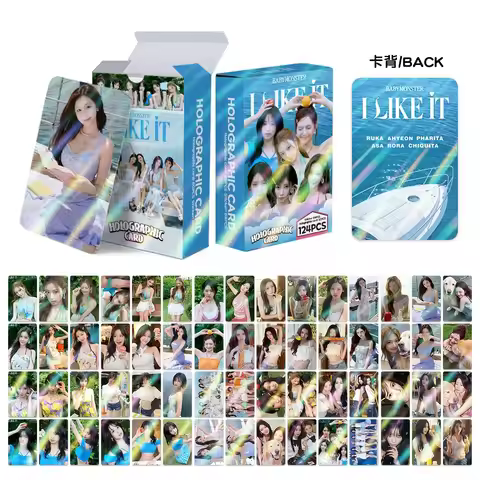 New Latest model 2026 124Pcs Lomo Cards BABYMONSTER HD Photocards Kpop Idol Photo Cards Fans Collect