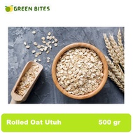 Rolled Oat 500gr – Rolled Oats Oatmeal - Premium Whole, High Fiber Healthy Oat