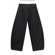 Wide Raw Denim Pants by Money Alter / Denim Trousers / Unisex Trousers
