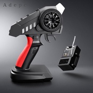 Adepe RC Car Controller Remote Control Transmitter with Receiver 2.4GHz 200M RC Transmitter And Rece