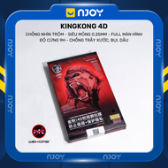 Kính Cường Lực Chống Trộm Wekome KingKong 4D Cho Điện Thoại iPhone 17 Pro Max 16 15 14 13 12 11