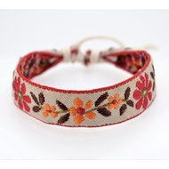 Vintage fabric bracelet,Personalized bracelet