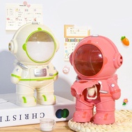 Kids Sipply Cup Tumbler Water Bottle With Straw And Strap Cute Astronaut Drink Bottles Portable O8h3