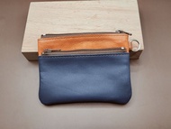 ...................多功能拚色雙拉鍊小錢包(2)................