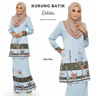 (CLEARANCE STOK) Baju Kurung Batik,Baju kurung murah,baju kurung viral
