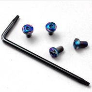 Customized 1911 Grips Screw Stainless Steel CNC Manufacturing T8 Plum Blossom Screw 1911 Grip Screw