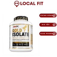 Amix Gold Isolate Whey Protein Muscle Milk, 5 Lbs (76 Servings) Delicious, easy-to-absorb Whey - LOC