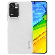 For Xiaomi Redmi Note 11 Pro / 11 Pro+ Glogal / Mi 11i / Mi 11i 5G NILLKIN Frosted Concave-convex Texture PC Phone Case(White)