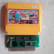 8-Bit FC Early Semi-Integrated Game Card 6 in 1 Ninja Frog Dragon Ball Martial Arts Club Hot Blood H