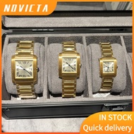 French Series TAN/k Stainless Steel Quartz Watch 904L