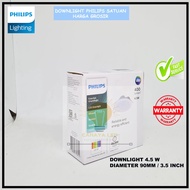 PUTIH Philips LED Downlight LAMP DN020B G3 4,5W 4.5W 4.5Watt 4,5Watt WHITE / NATURAL / 6500K / 4000K