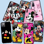 Samsung Galaxy A12 A10S A11 A10 A3S Soft Casing KB7 Anime Mickey Minnie Mouse funny Cover Phone Case