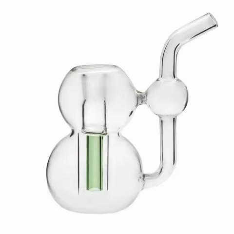 10mm Gourd Bent Neck Glass