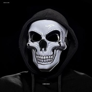 halloween mask halloween accessories Topeng lelaki dan wanita cosplay penutup kepala hantu tengkorak