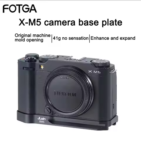 FOTGA Bottom Plate For Fujifilm X-M5 Quick Release Baseplate Mirrorless Digital Camera Accessories F