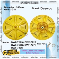 Daewoo Washing Machine Pulsator Plate 330MM Gear11 DWF-722S DWF-772S DWF-750S DWF-777S DWF-780S
